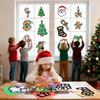 Snowman Cutouts 12 Pieces Snowman Santa Claus Home Decor Christmas Snowflake Cutouts For Wall Window School Home Office Holiday