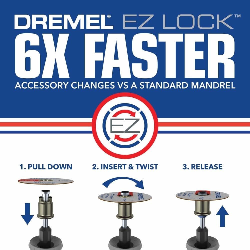 Dremel EZ Lock Mandrel [EZ402] (Authentic Product)