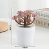 Fake Plant Potted Workspace Table Accessorie Wedding Accessorie Artificial Flower Ornament Household Decoration Room Desktop Decor