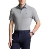 Polo Ralph Lauren SS24 Solid Color Small Pony Embroidered Straight Cut Short Sleeve Polo Shirt Men tops Steel-Gray MNPOKNI1N822946-020