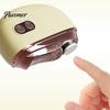 Nail Clipper with Chip Collector 2-In-1 Electric Clipper, 2 Speed Automatic Trimmer LED Portable Polisher Light, USB Rechargeable Toenails Fingernail