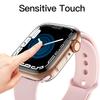 For Apple Watch Series 11/10 46mm Transparent Watch Case Quick Release TPU Cover Smart Watch Protective Case