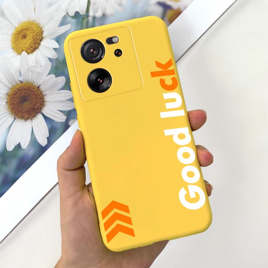 For Xiaomi 13T Pro Case Lovely Candy Painted Back Cover 6.67'' Soft Silicone Phone Case For Xiaomi Mi 13T Pro 13TPro Fundas Capa