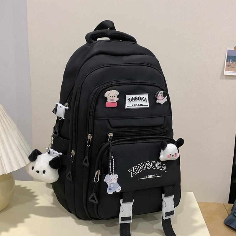 Schoolbags for Children Elementary School Students for Girls Junior High School Students Letter Backpack