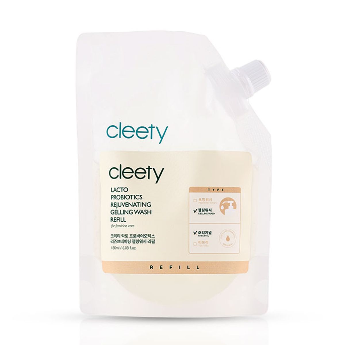 Lacto Probiotics Rejuvenating Gelling Wash 180ml Refill