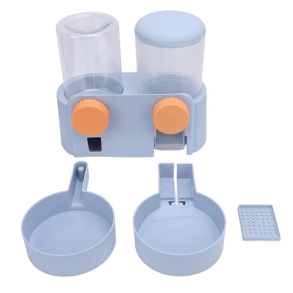 Miska na karmę dla zwierząt domowych Dozownik butelki na wodę Wielofunkcyjny Wiszący Automatyczny Samodozujący i Zestaw Poidła
