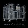 Industrial Iron Storage Cage