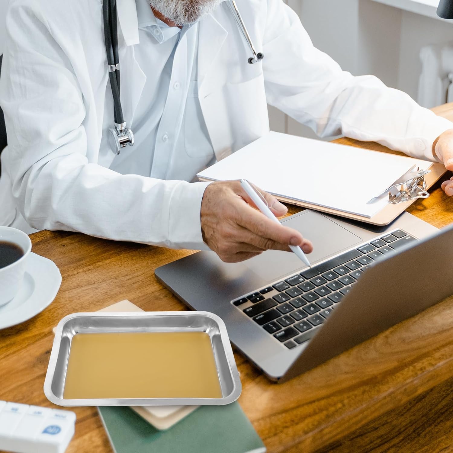 

Hemoton Восковой диссекционный лоток, Диссекционный лоток из нержавеющей стали, Премиальный анатомический лоток, Восковой диссекционный лоток, Диссекционный лоток с воском, Лабораторский диссекционный лоток