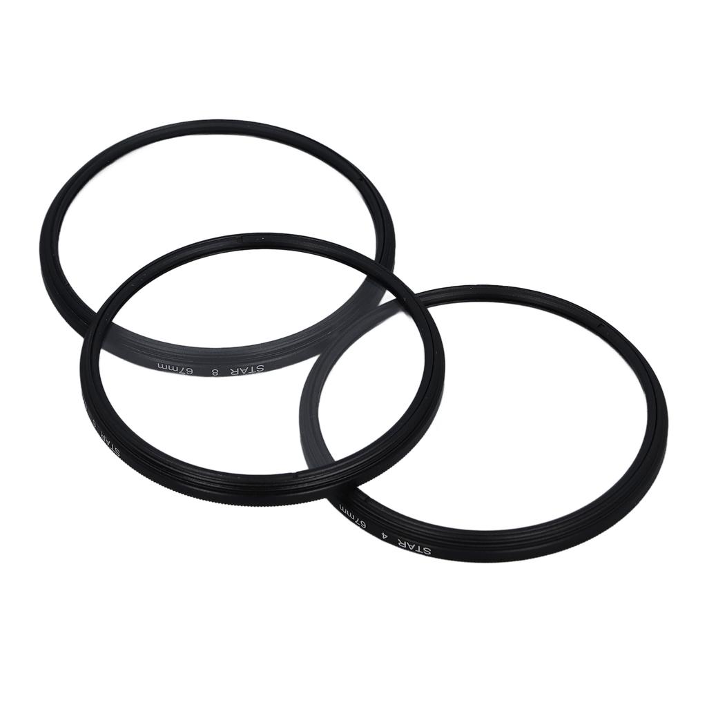 67mm Star Filter 4 6 8 Points HD Coating Slim Starburst Lens Filter for Micro SLR Camera