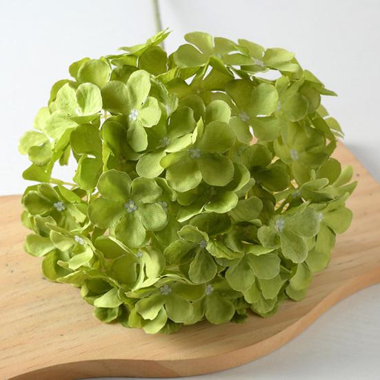 Realistisch wirkende künstliche Hortensie, 68,5 cm (27 Zoll), große Kunsthortensie aus Seide mit langem Stiel, ideal für Vase, Hochzeit, Party, Tischdekoration oder als Tischdekoration für Zuhause.