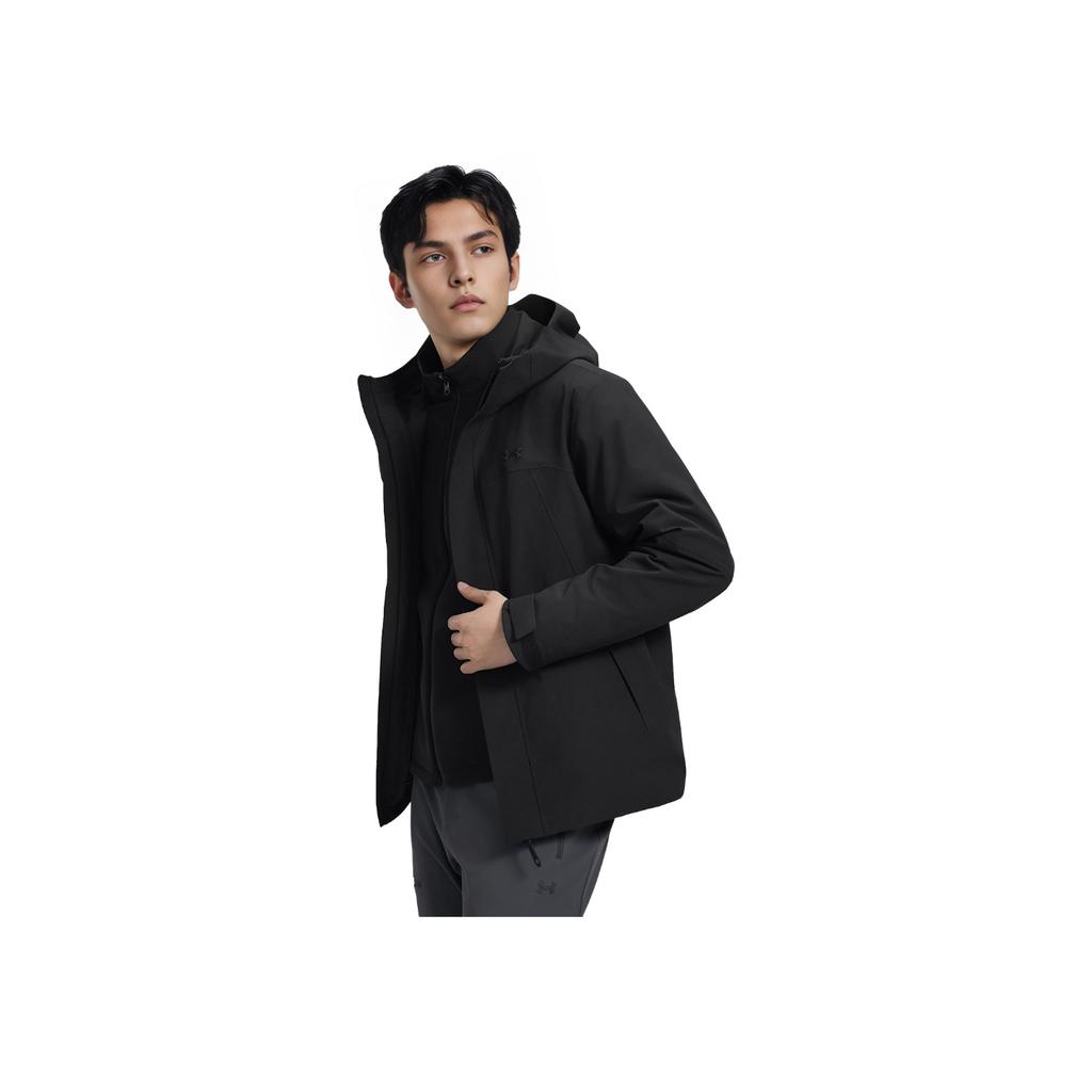 Under Armour Fleece Lined Detachable Windproof Jacket Men Outerwear 15313218