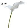 EVA Material Flowers Artificial Calla Lily Flowers, Flexible Branches Realistic Faux Flower, Soft Touch Fake Lilies for Home Wedding Decor Single Stem