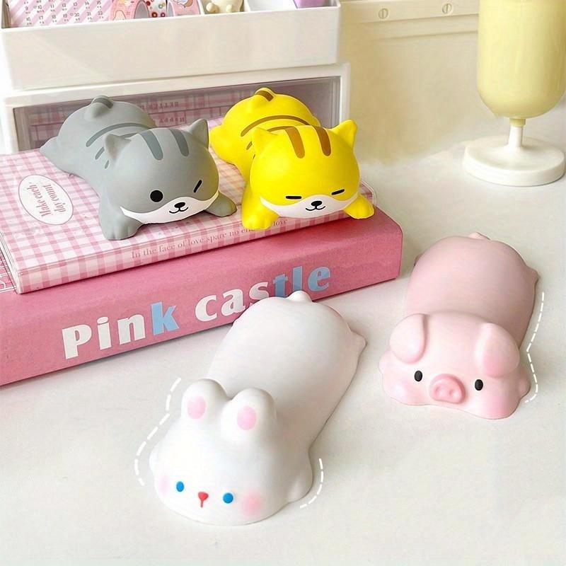 Tapis de souris de décompression, tapis de poignet, tapis de poignet féminin, tapis de bureau de bureau de dessin animé mignon, tapis de poignet, coussin de main, oreiller à main