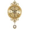Funky Big Size Wall Clocks Hands Unique Living Desk Golden Wall Clocks Pendulum Modern Horloge Murale Luxury Design TY140YM1C2B2