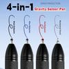 4-in-1 Multifunction Pen Metal Writing Pen High Quality 3 Color Ballpoint Pen  Student