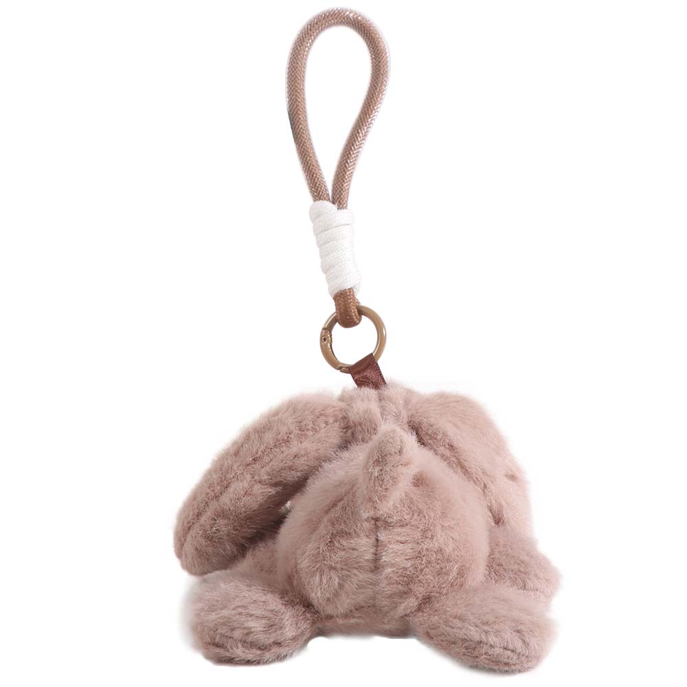 PP Cotton Big Eyed Dog Plush Pendant Fluffy Puppy Plush Doll Keychain  Boys and Girls