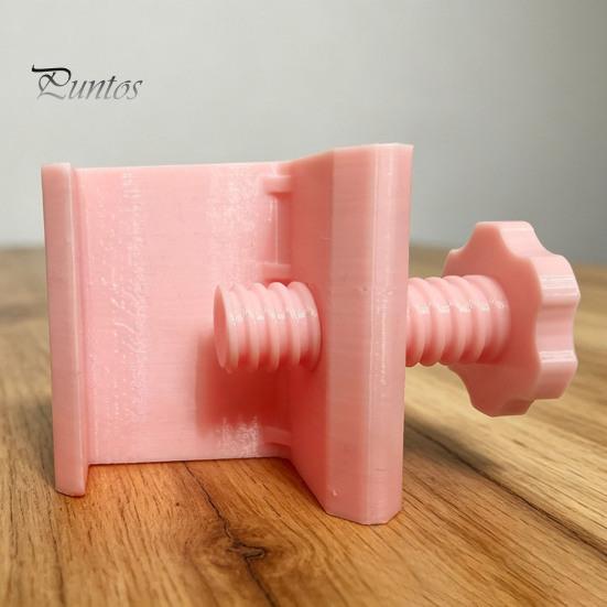 Hole-free Table Clip 3D Printed Desk Clamp Cable Organizer, Cord Holder with Multiple Slots, Sturdy Wire Management Desktop-friendly Rack, Anti-Slip