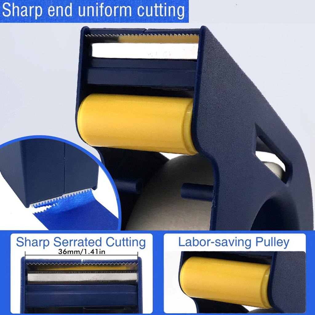 Tape Dispenser Heavy Duty Holder Desktop Tape Dispenser Holder for Renovation Repair Maintenance Classroom Wall Painting