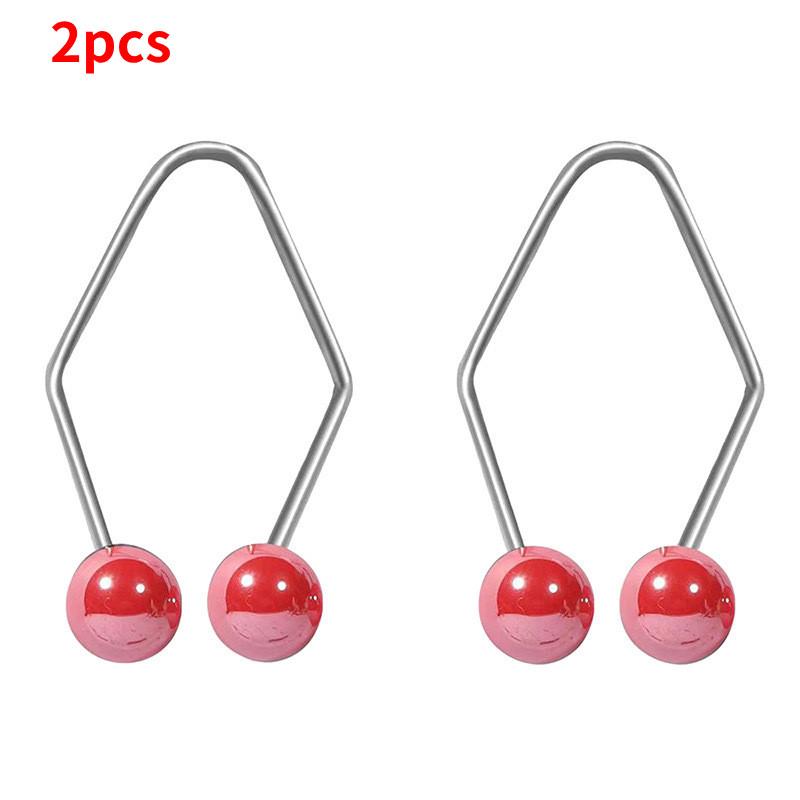 1 Pair Alloy Dimple Maker For Cheeks Pearl Facial Dimple Make Tool Training