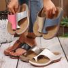Casual Plus-size Women's Platform Flat Beach Slippers Women's Shoes