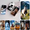 FM22 Fine Horse Soft Shell Transparent Phone Case for Motorola Moto Edge 20 30 40 50 S30 Fusion Ultra Pro Neo Lite + G200 G23