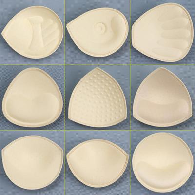 2/3/4PAIRS Bra Cups Inserts Scattering Of Edges Breathable Cotton Innovative 3 Shapes Convenient Versatile Bra Cup Inserts