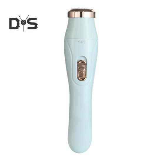 

3-в-1 многофункциональная электробритва с 3 головками, USB-зарядка, портативная, для удаления волос на лице, теле, в зоне бикини, на руках, ногах, эпилятор, бритва, триммер Charging синий