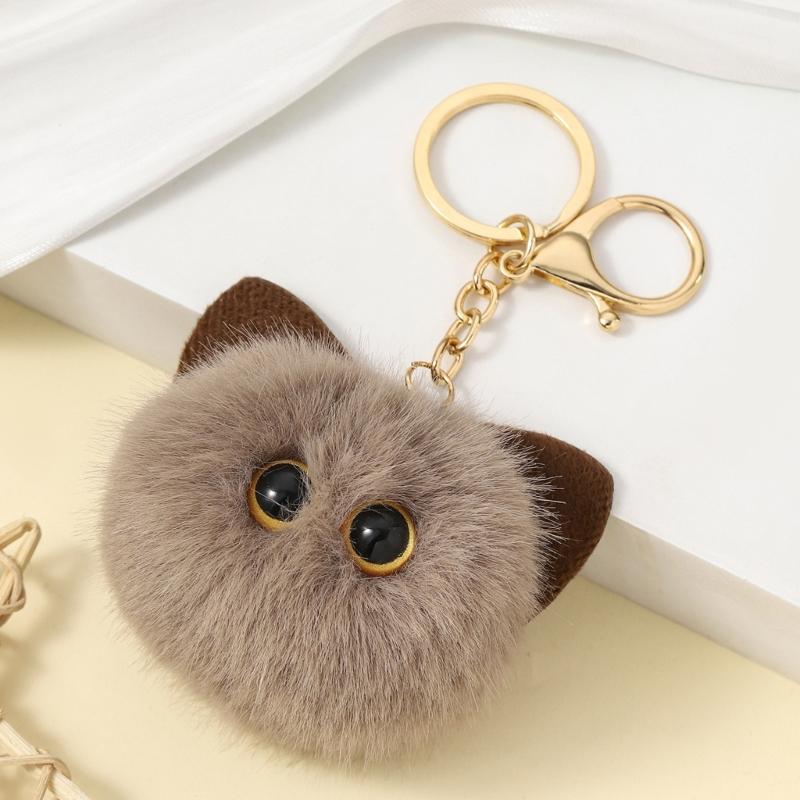 Elegant Doll Bag Charm Key Accessory Convenient Bag Dangler Unique Keychain Charm Fashion Animal Pendant for Women