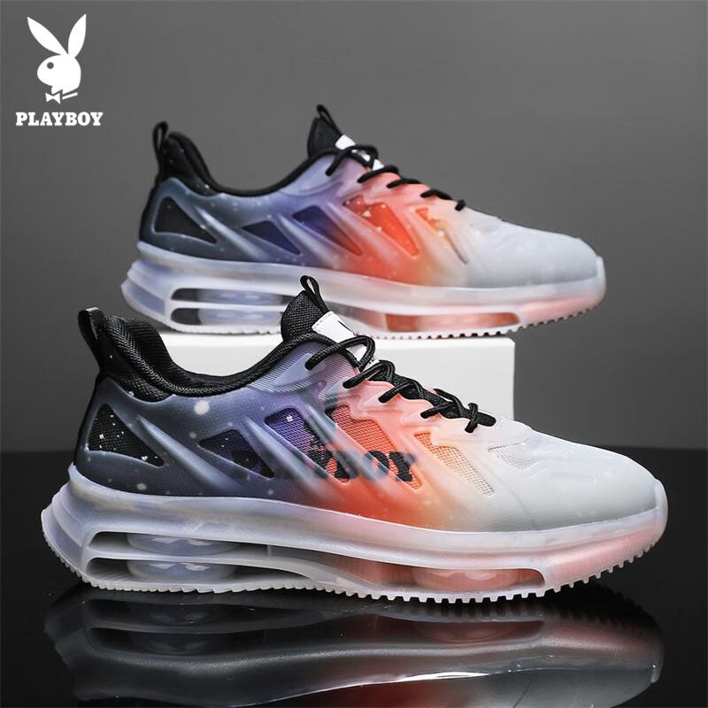 PLAYBOY Men s Fashion Chunky Sole Sneakers 42