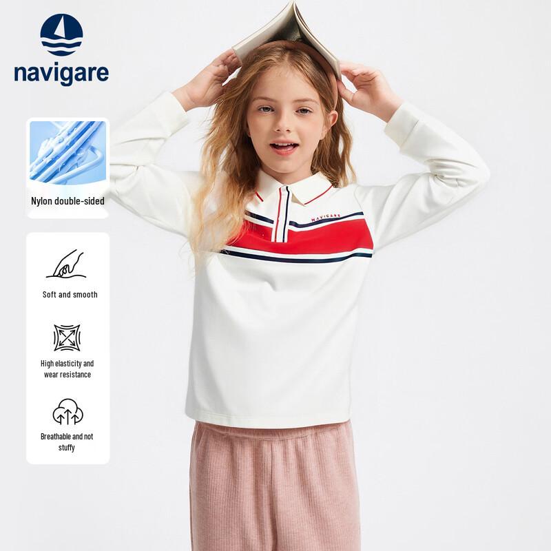 

Девочковая футболка-поло с длинным рукавом Navigare 150