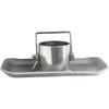 2 Inch Trailer Jack Foot Plate Base Plate 5000 Lbs Load Capacity With Safery Pin For Rv Camper