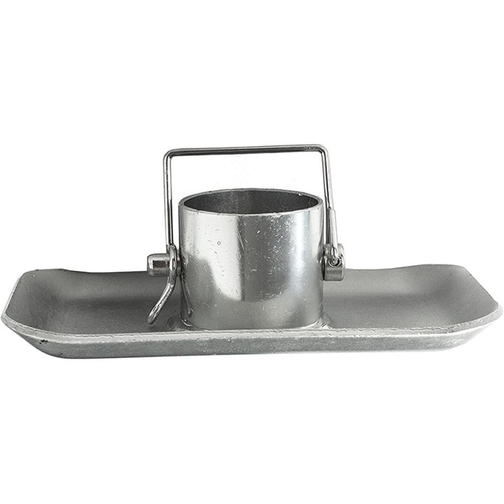 2 Inch Trailer Jack Foot Plate Base Plate 5000 Lbs Load Capacity With Safery Pin For Rv Camper