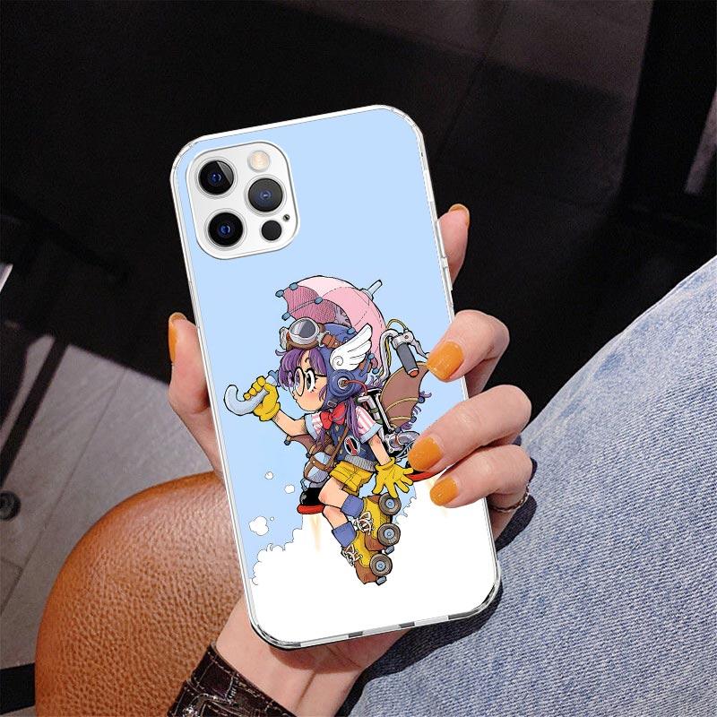 Arale Dr Slump Phone Case For iPhone 17 Air 16 Pro Max 16E 15 + 14 Plus 11 12 13 Mini 7 8 SE Gift Print Cover Fundas