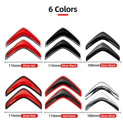 ABS Sticker Auto Voor Achter Logo Embleem Decal Voor C4 C3 Xsara C-Elysee C5 C1 DS3 DS5 Jumper Picasso Sega C-quatre