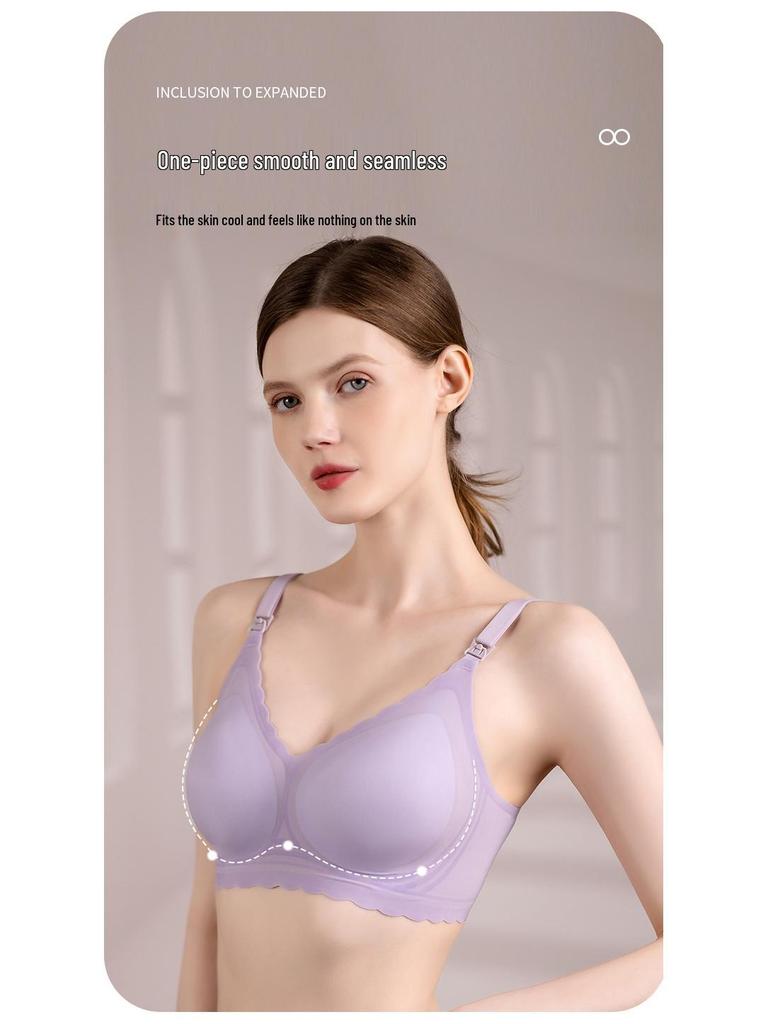 Leichter Umstands- und Still-BH in Übergröße: Ultradünn, Bescheidene Passform für Schwangerschaft & Wochenbett