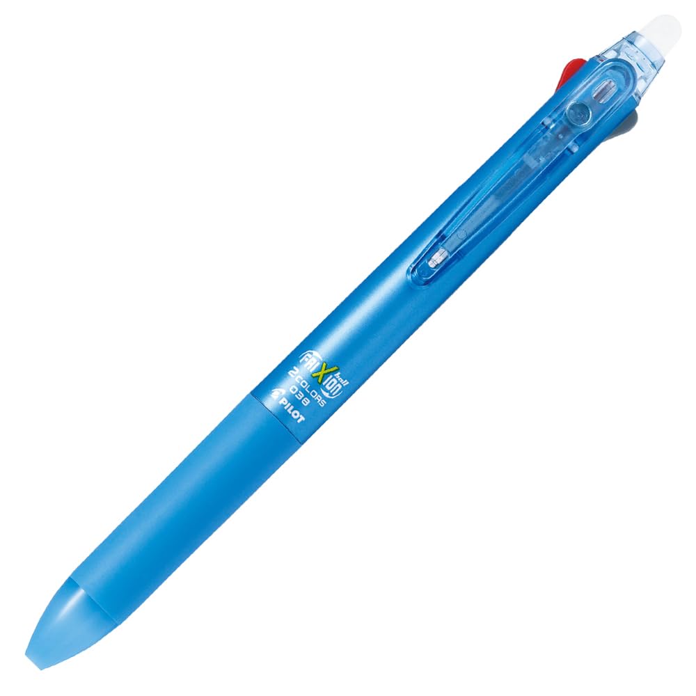 PILOT FriXion Ball 2 Ballpoint Light PLKFB40UFLB Pen, 0.38mm, Blue,