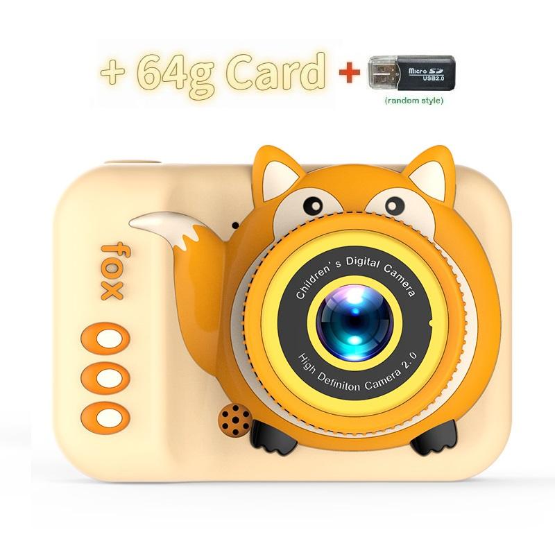New Instant Children's Print Camera StrapLittle SLR Children's Camera Cartoon HD Dual Camera Digital Camera