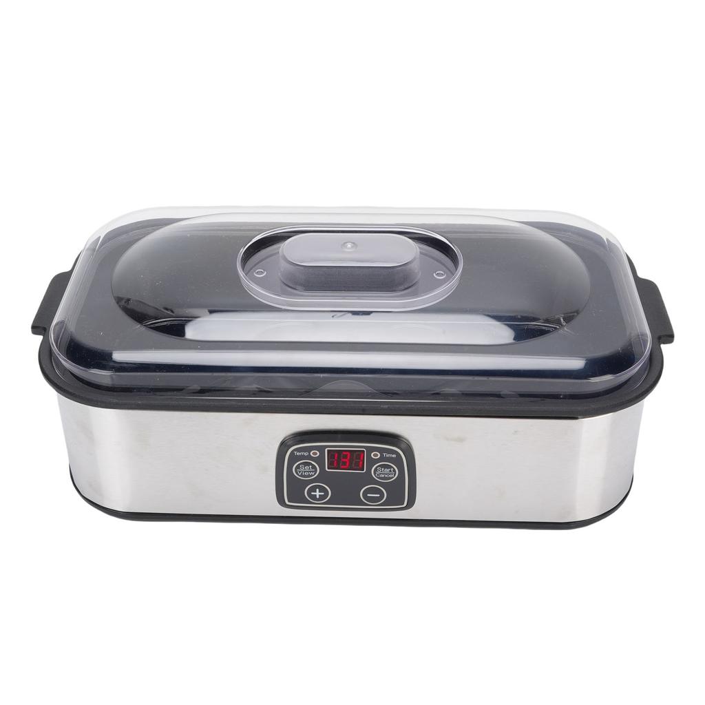 Joghurtbereiter 2L Große Kapazität Automatische Temperaturregelung 0-48 Stunden Timer Digitaler Joghurtbereiter Maschine