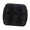 Elasticity Skeleton Head Cake Mold Food Grade Silicone Skull Baking Mold  Halloween
