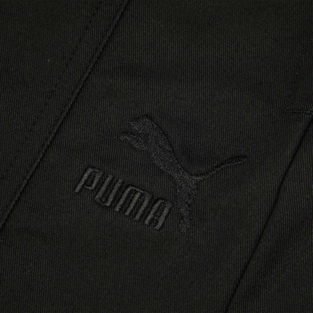 Puma Ss23 Tribute To Chinese Culture Solid Color Elastic Waist Loose Shorts Women Shorts Black 621939-01