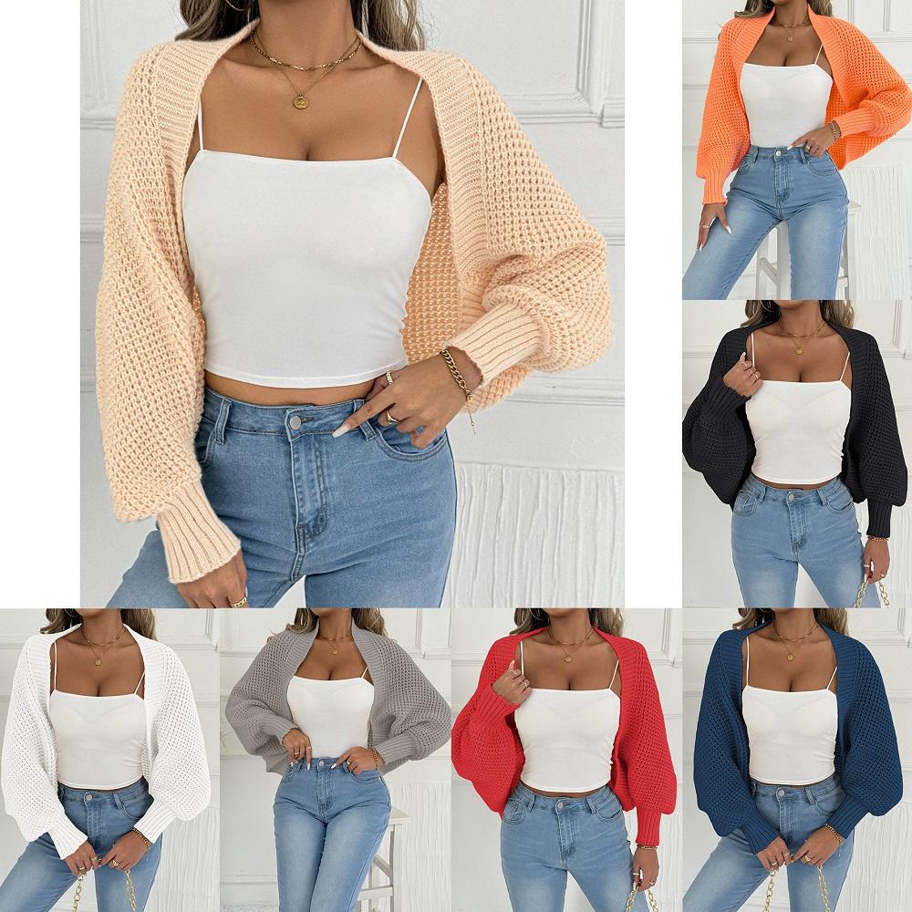 

Women Autumn Cardigans Sweaters Batwing Sleeve Irregular Knitted Shawl Sweater Coats Outerwear Jackets Free Size абрикосовий