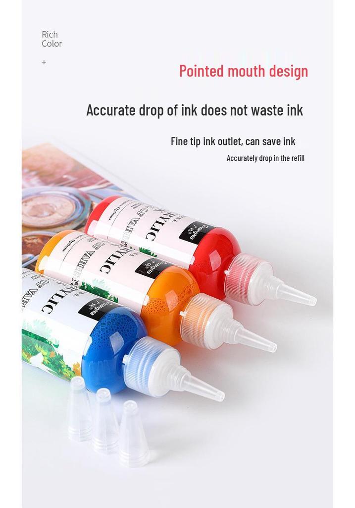 120ml Wasserbasierte Acrylmarker Nachfülltinte für Kinderkunst und Graffiti