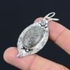Stingray Coral Gemstone Mother Birthday Engagement Pendant 925 Sterling Silver