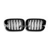 Grille double barre en maille compatible pour BMW X3 X4 G01 G02 (2019-2021)