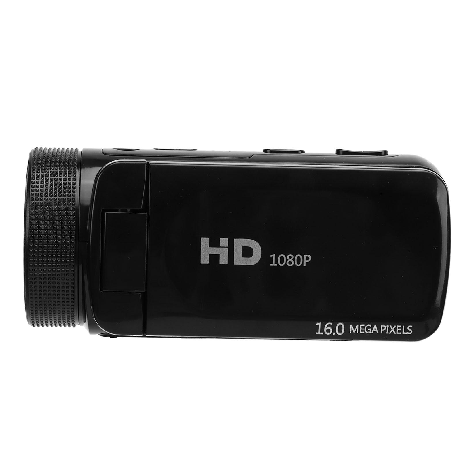 

1080P Video Camera 16MP 2.4in Flip Screen Vlogging Camera 16X Zoom HD Digital Camera for Travel EU Plug