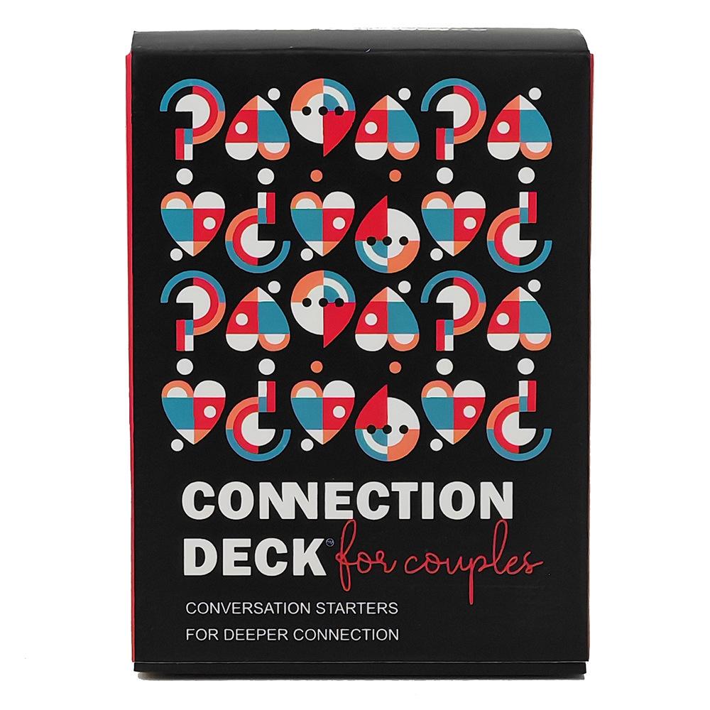 English Version Comeciton Deck Couple Game Cards, Affectionate Conversation Card Board Game