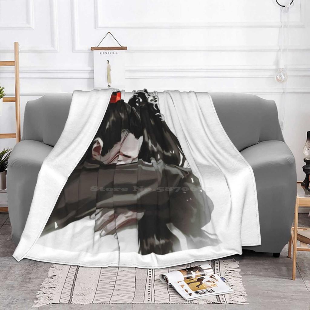 Mdzs / The Untamed Wangxian Hug New Selling Custom Print Flannel Soft Blanket