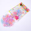 Small Rubber Bands Female Hair Disposable Rubber Band Bag Color High Elastic Hair Ring Does Not Hurt Children'S Head Rope