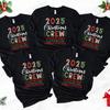 2025 Christmas Crew Matching T-Shirts, Making Memories Together Christmas Family Group Tee Shirt, Christmas Crew T-Shirts Gift