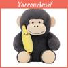 Bezaubernde Bananen Langarm Affe Plüschtier Puppe zum Kuscheln und Verschenken